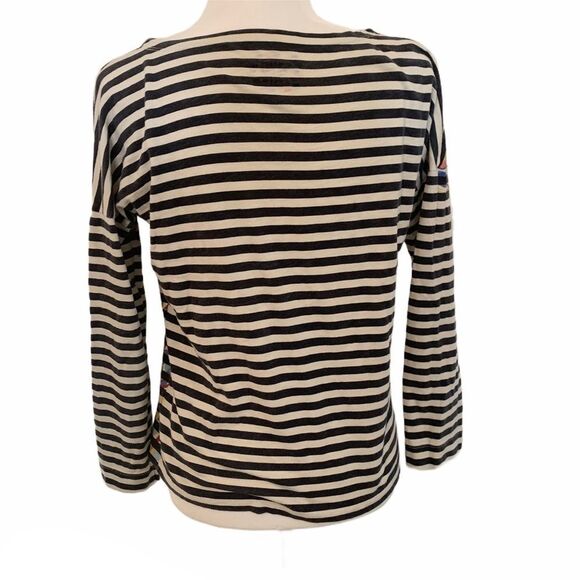 🔴 3/$18 J Crew Michael de Feo Art To Wear Long Sleeve Tee - Picture 5 of 6